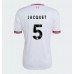 Liverpool Jeremy Jacquet #5 Venkovní Dres 2026-27 Krátkým Rukávem Liverpool Jeremy Jacquet #5 Venkovní Dres 2026-27 Krátkým Rukávem